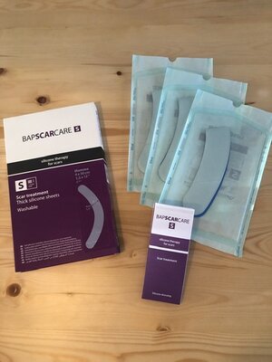 Nieuw in verpakking, 1 pleister kan je op maat knippen en gebruiken voor 2 borsten