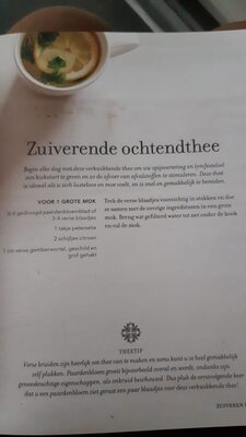 Zuiverende ochtendthee